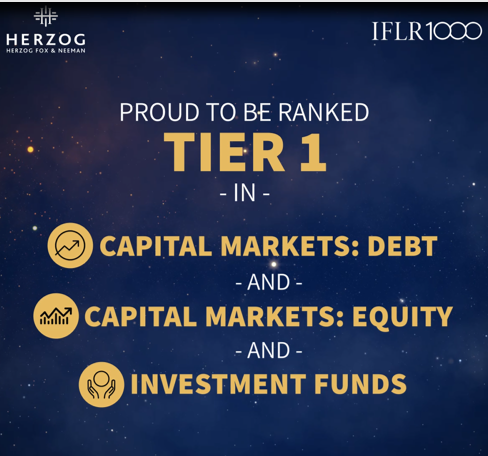 Proud to be ranked Tier 1 in : capital markets: debt, capital markets: equity, investment funds
